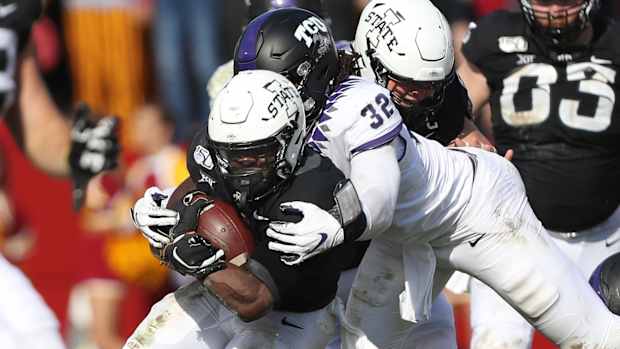 Ochaun Mathis 2019 TCU vs Iowa State USATSI_13467328